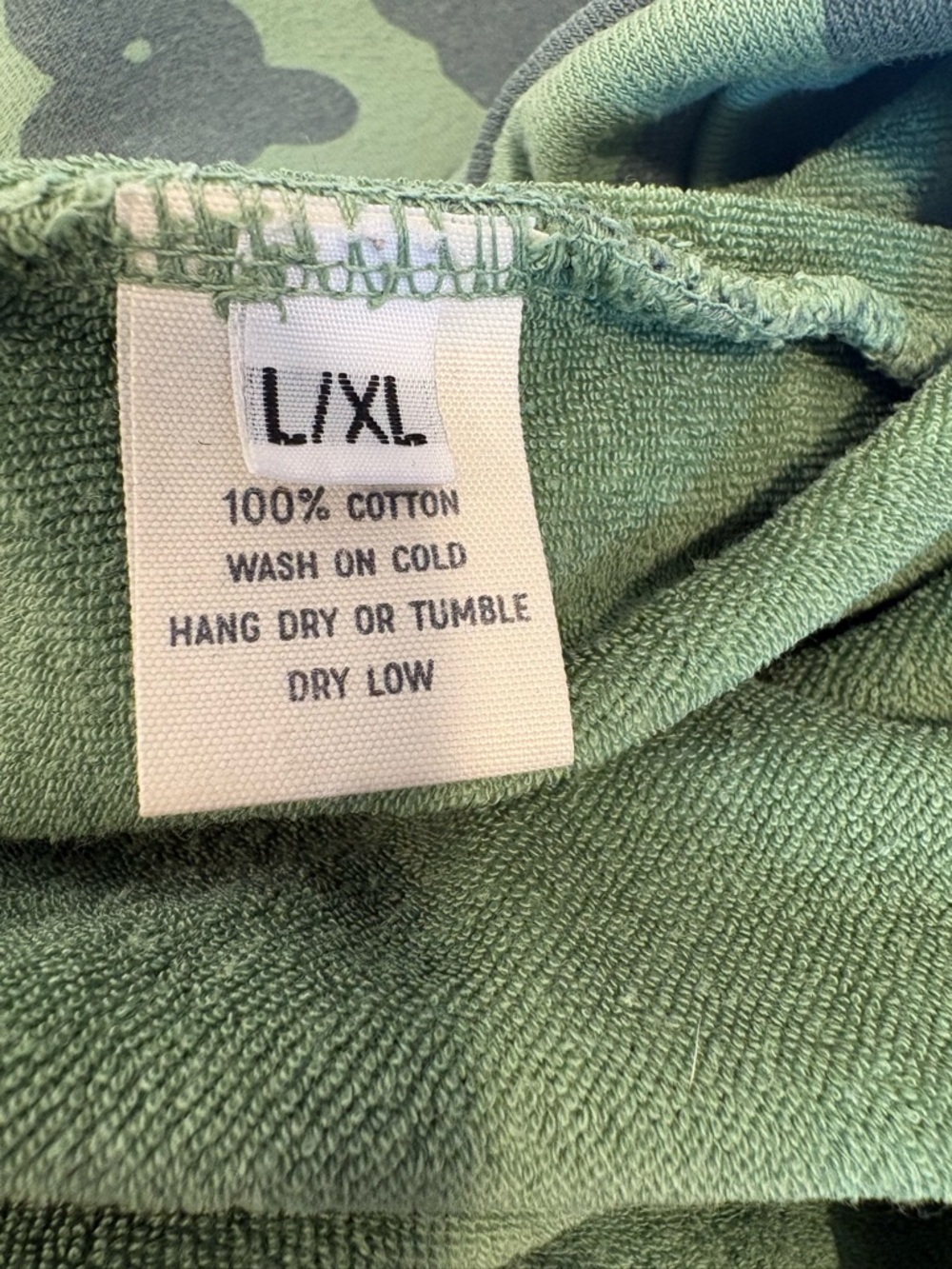 Jenny Pennywood Crewneck Sweatshirt - “Celeste” Pattern - Green - Picture 4 of 5